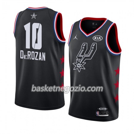 Canotte Uomo San Antonio Spurs DeMar DeRozan 10 2019 All-Star Jordan Brand Nero Swingman